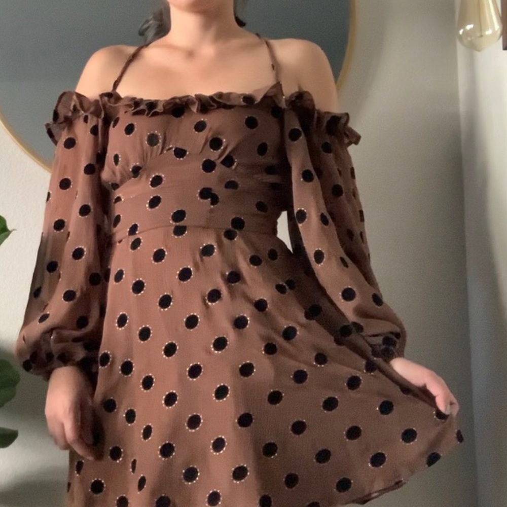 Polka dot dress